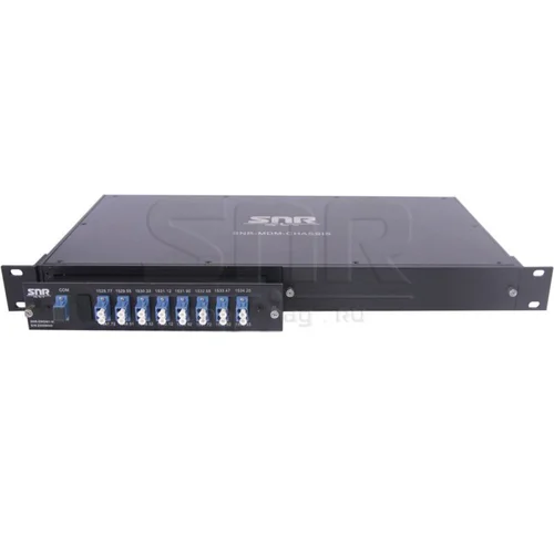 Мультиплексор-Демультиплексор DWDM одноволоконный 8-канальный + TV канал 1550 в шасси