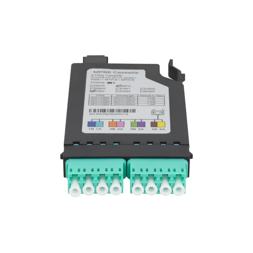 Кассета распределительная MPO/UPC на 8LC/UPC портов OM3 для SNR-CMP-KX-C-144P