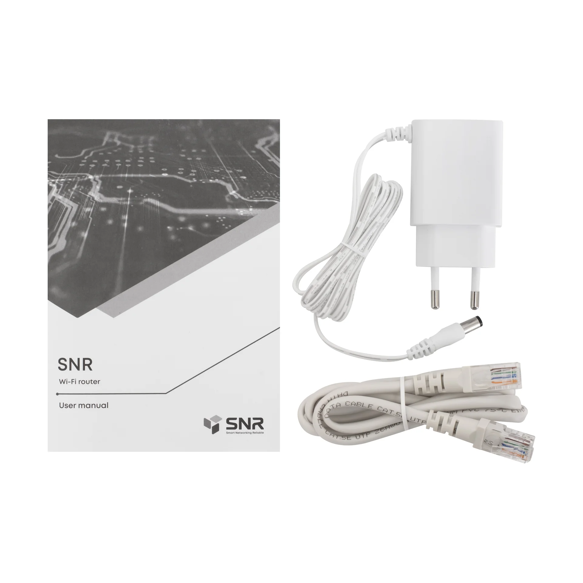 Wi-Fi mesh роутер SNR AX3000, 802.11a/b/g/n/ac/ax,1x2.5GE, 1xGE RJ45