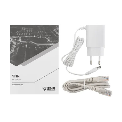 Wi-Fi mesh роутер SNR AX3000, 802.11a/b/g/n/ac/ax,1x2.5GE, 1xGE RJ45
