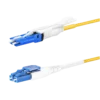 Патчкорд оптический CS/UPC-LC/UPC SM Duplex 1 метр 2мм