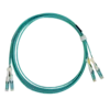 Патчкорд оптический CS/UPC MM Duplex 1 метр, 2мм