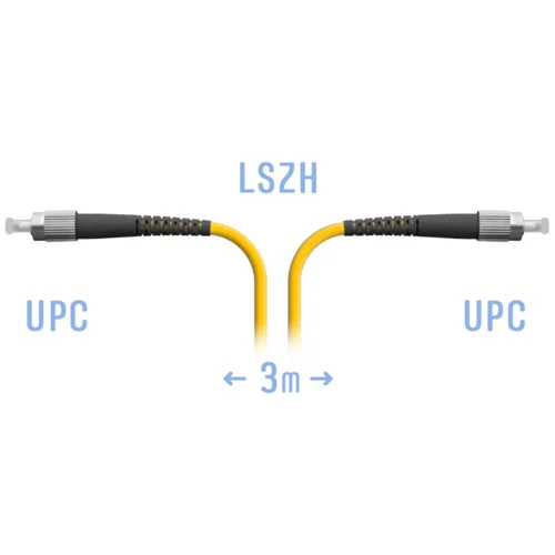 Патчкорд оптический FC/UPC SM 3m