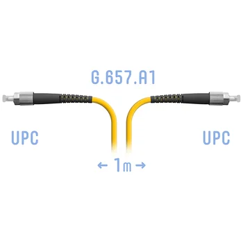Патчкорд оптический SNR-PC-FC/UPC-A SM -1метр
