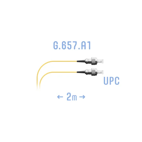 Шнур монтажный оптический FC/UPC SM G.657.A1 2 метра