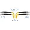 Патчкорд оптический FC/UPC SM G.657.A1 Duplex 3 метра