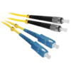 Патчкорд оптический FC/UPC-SC/UPC SM Duplex 1метр