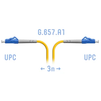 Патчкорд оптический SNR-PC-LC/UPC-A - 3 метра