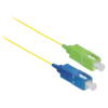 Шнур монтажный оптический SC/APC-SC/UPC 1m