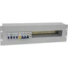 Панель 19" с DIN-рейкой 3U
