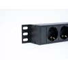 Блок электрических розеток на 30 гнезд Schuko, шнур питания 3 м 3x6мм2 с вилкой IEC 60309 32A 2P＋E (IP44) 1679.0х50.0х44.4мм