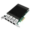 Сетевая карта c POE 4 порта 100/1000Base-T SNR-PE4P1GT
