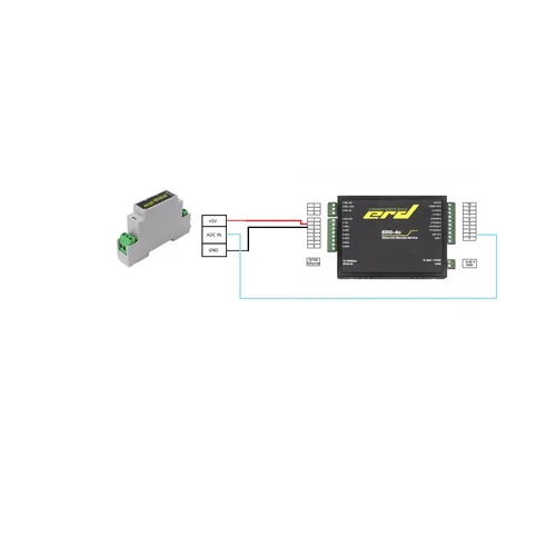 Датчик напряжения на DIN рейку с аналоговым выходом "Phase Analyser-DIN"