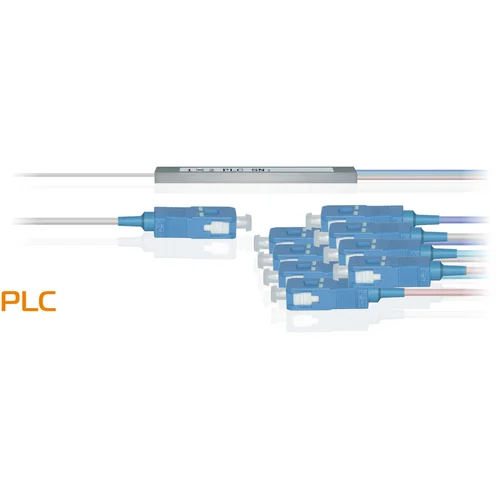 Делитель оптический планарный бескорпусный SNR-PLC-M-1x8-SC/UPC