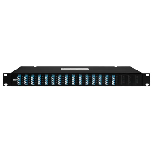 Пассивный оптический отвод 20 портов LC/UPC (деление 1х2), SM, 1U