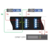 Пассивный оптический отвод 32 порта LC/UPC (деление 1х2), SM, 1U