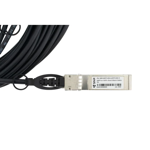 Модуль 40G QSFP-40G->4xSFP+ DAC,  дальность до 3м