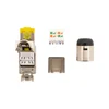 Коннектор SNR RJ45/8P8C под витую пару, Кат.8 (Класс I), 2000МГц, покрытие 50мкд, T568B, самозажимной, полный экран, металлик