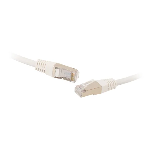Коммутационный шнур S/FTP 4-х парный cat.6A 1м,slim, LSZH, белый