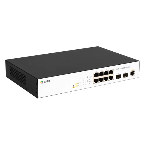 Управляемый POE коммутатор уровня 2 SNR-S2200G-8T-POE