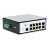 Управляемый промышленный POE коммутатор уровня 2 SNR-S225Gi-8T-POE