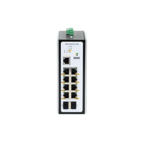 Управляемый промышленный POE коммутатор уровня 2 SNR-S225Gi-8T-POE