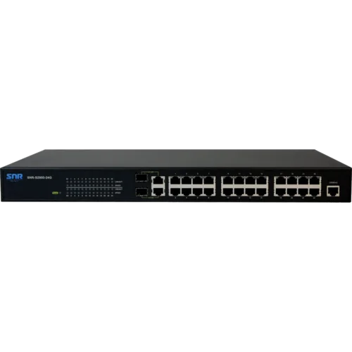 Управляемый коммутатор уровня 2 SNR-S2950-24G Б/У с одним неработающим портом