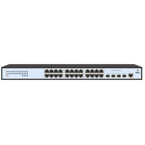 Управляемый коммутатор уровня 2+ SNR-S5210G-24TX-2AC