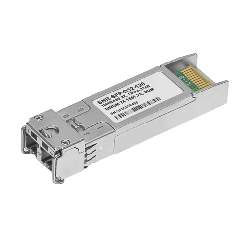 Модуль SFP 1.25G DWDM оптический, дальность до 120км (32dB), 1551.72нм
