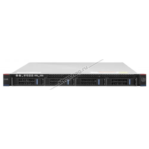 Серверная платформа SNR-SR1204R, 1U, E5-2600v4, DDR4, 4xHDD, резервируемый БП