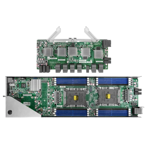 Сервер SNR-SR42100R, 4U, 1 процессор Silver 4114, 32G DDR4, 2 диска 800ГБ, 98 дисков 12ТБ, резервируемый БП