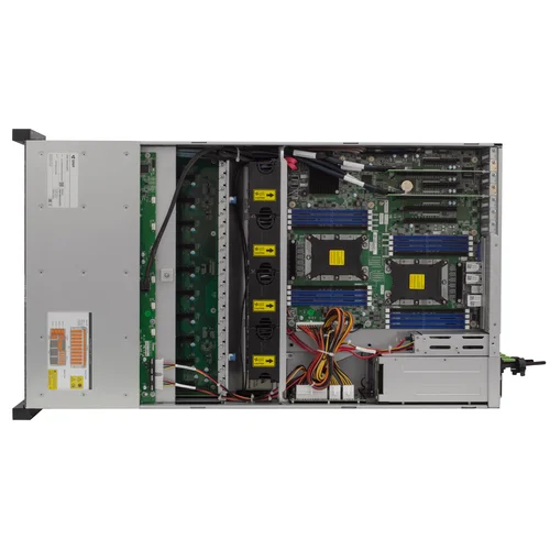 Серверная платформа SNR-SR4210GPU, 4U, Scalable, DDR4, 4xHDD, 10xGPU резервируемый БП