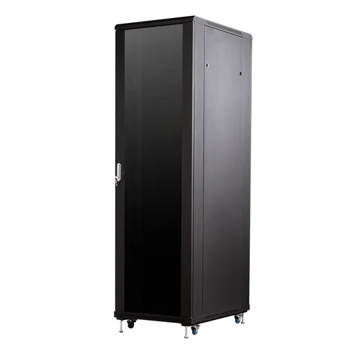 Шкаф телекоммуникационный напольный 22U 600x600мм, серия TFC (SNR-TFC-226060-GS-B-SF)