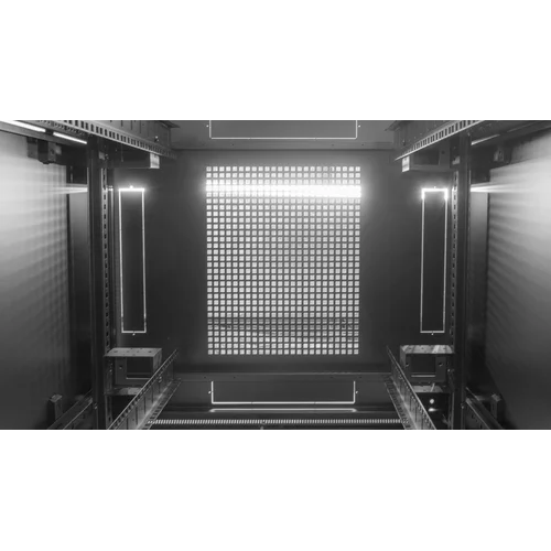 Шкаф телекоммуникационный напольный 37U 800x1000мм, серия TFC (SNR-TFC-378010-CPDP-B)