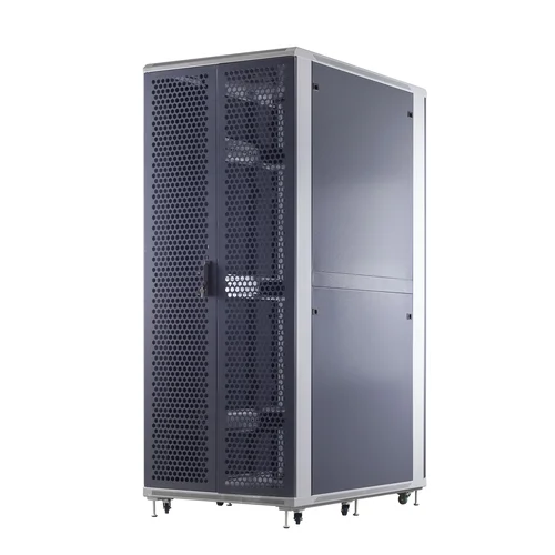 Шкаф телекоммуникационный напольный 42U 800x1200мм, серия TFC (SNR-TFC-428012-CPDP-G-SF)