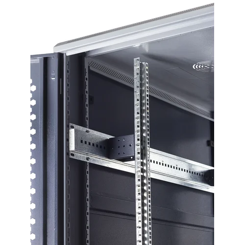 Шкаф телекоммуникационный напольный 42U 800x800мм, серия TFC (SNR-TFC-428080-CPDP-G-SF)