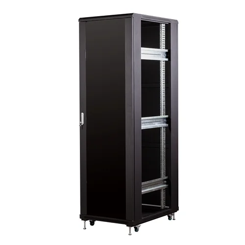 Шкаф телекоммуникационный напольный 47U 600x600мм, серия TFC (SNR-TFC-476060-GS-B-SF)
