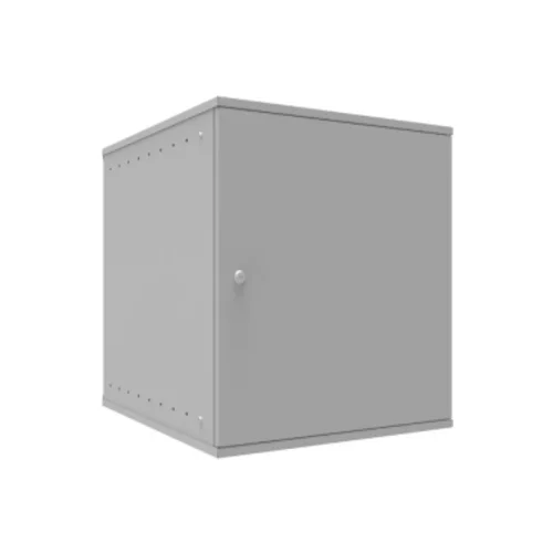 Шкаф телекоммуникационный настенный 12U, 523х600х599мм серия LITE (металлическая дверь)