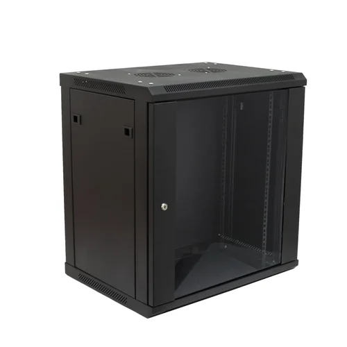 Шкаф телекоммуникационный настенный 12U, 600х450х635 (ШхГхВ)