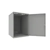 Шкаф телекоммуникационный настенный 15U, 523х600х732мм серия LITE (металлическая дверь)