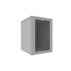 Шкаф телекоммуникационный настенный 18U, 523х600х866мм серия LITE (стеклянная дверь)