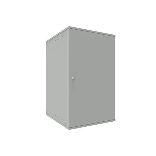 Шкаф телекоммуникационный настенный 18U, 523х600х866мм серия LITE (металлическая дверь)