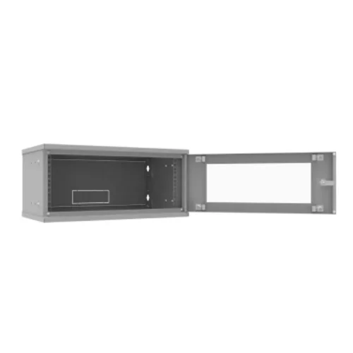 Шкаф телекоммуникационный настенный 4U, 523х300х234мм серия LITE (стеклянная дверь)