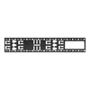 Вертикальный кабельный органайзер для PDU, высотой 48U
