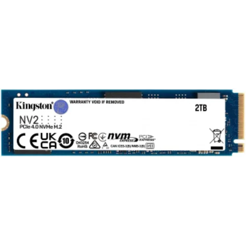 Накопитель SSD Kingston PCIe 4.0 x4 2TB SNV2S/2000G NV2 M.2 2280