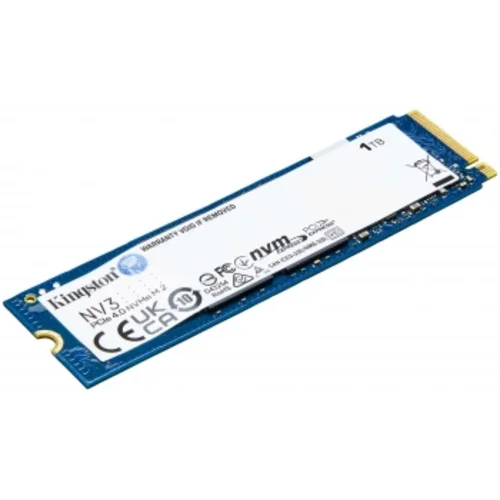 Накопитель SSD Kingston PCIe 4.0 x4 1TB SNV3S/1000G NV3 M.2 2280