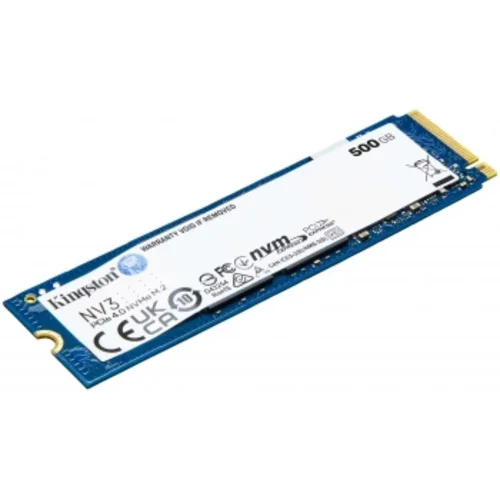Накопитель SSD Kingston PCIe 4.0 x4 500GB SNV3S/500G NV3 M.2 2280