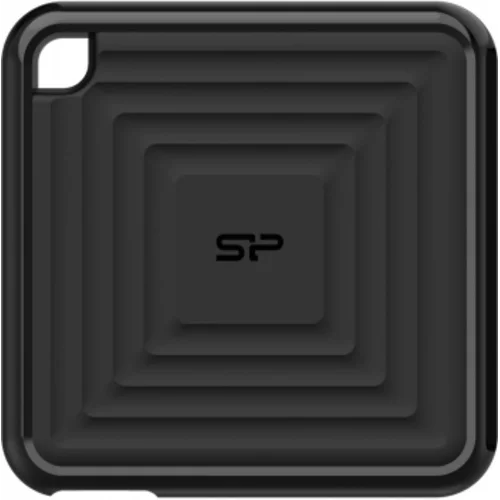 Накопитель SSD Silicon Power USB-C 2TB SP020TBPSDPC60CK PC60 1.8" черный