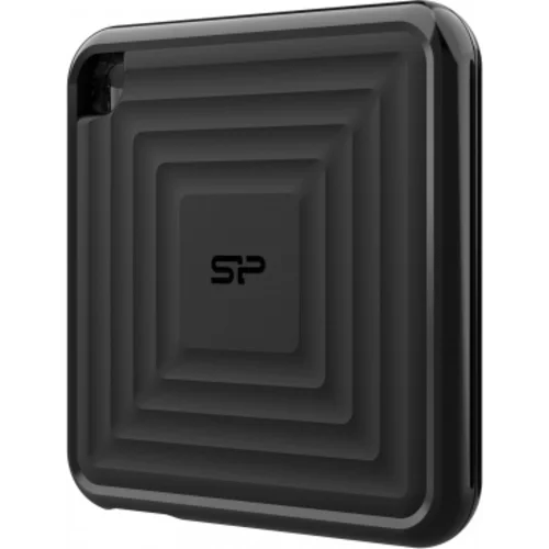 Накопитель SSD Silicon Power USB-C 2TB SP020TBPSDPC60CK PC60 1.8" черный