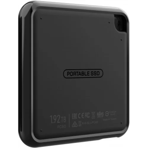 Накопитель SSD Silicon Power USB-C 2TB SP020TBPSDPC60CK PC60 1.8" черный